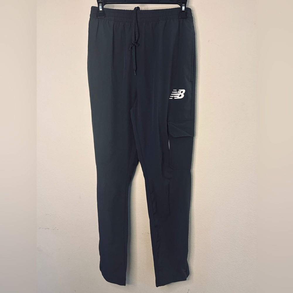 New Balance Men's Dark Gray Running Track Pants